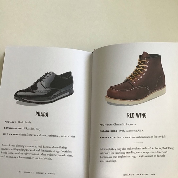NEW How to Shine a Shoe Gentleman's Pocket Guide Book Top Shelf Shoe Brand Guide - Picture 4 of 10